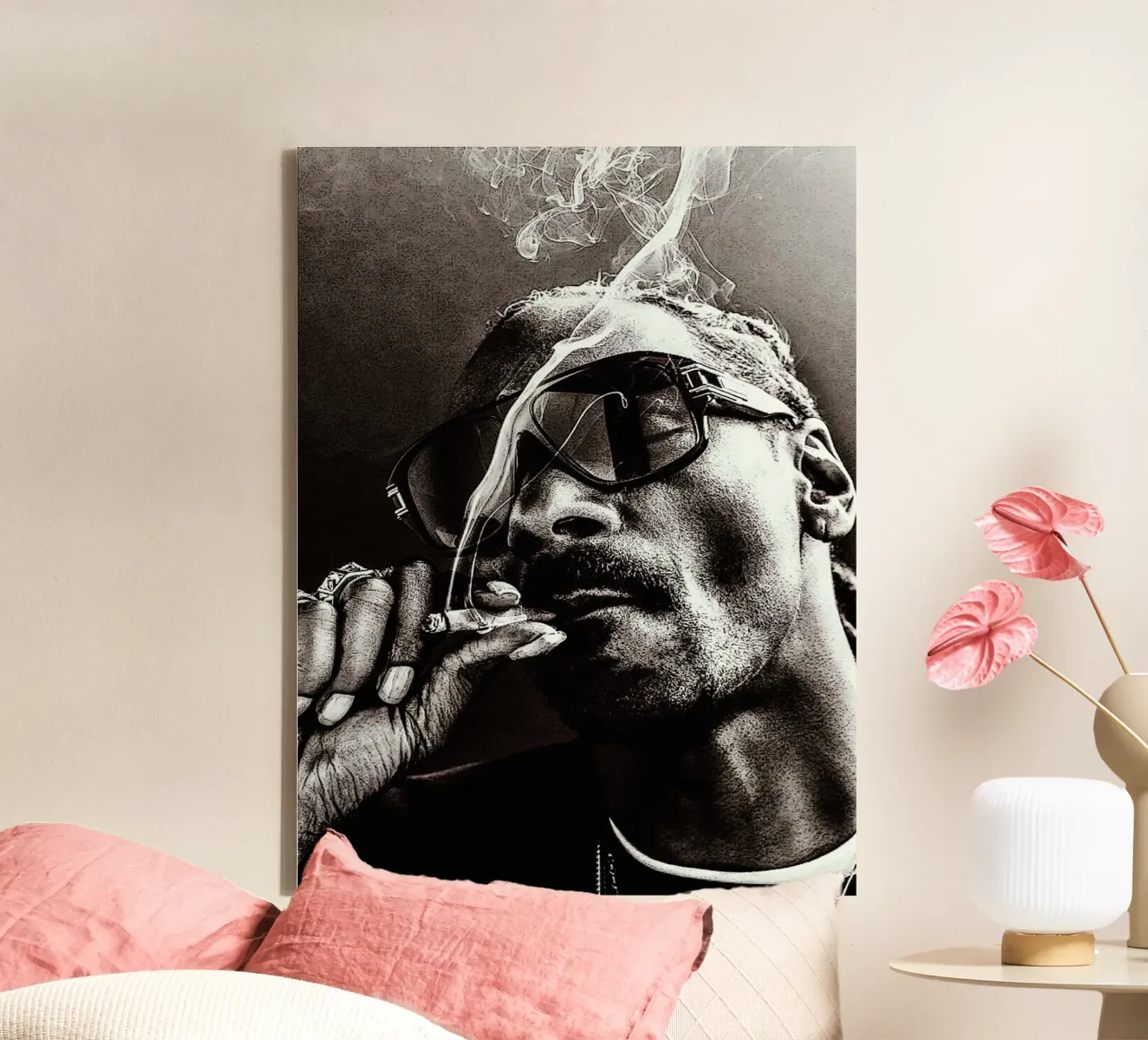 snoop dog canvas by vanhesling