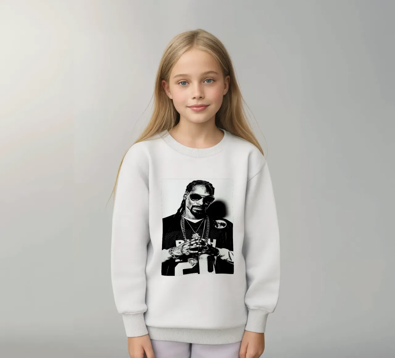 snoop dogg felpa bambino da vanhesling