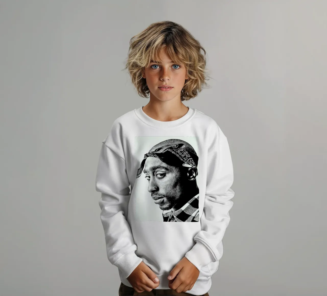 Tupac Shakur felpa bambino da vanhesling