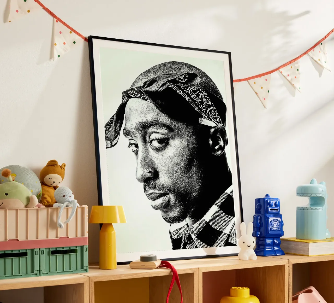 Tupac Shakur carta hahnemühle da vanhesling