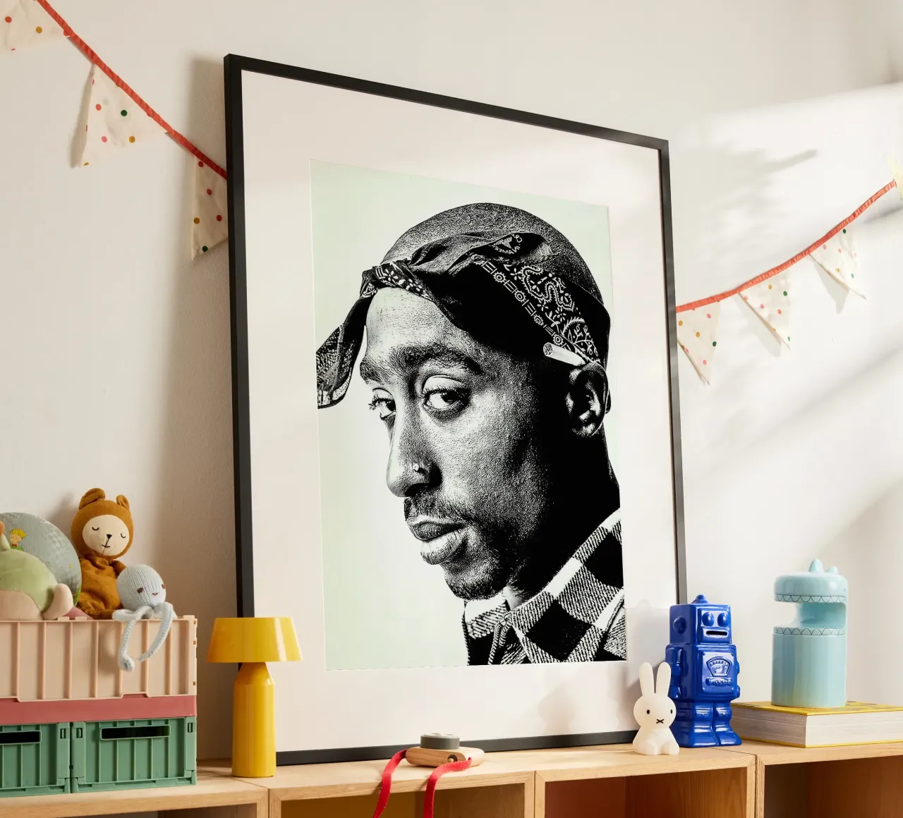 Tupac Shakur carta hahnemühle da vanhesling