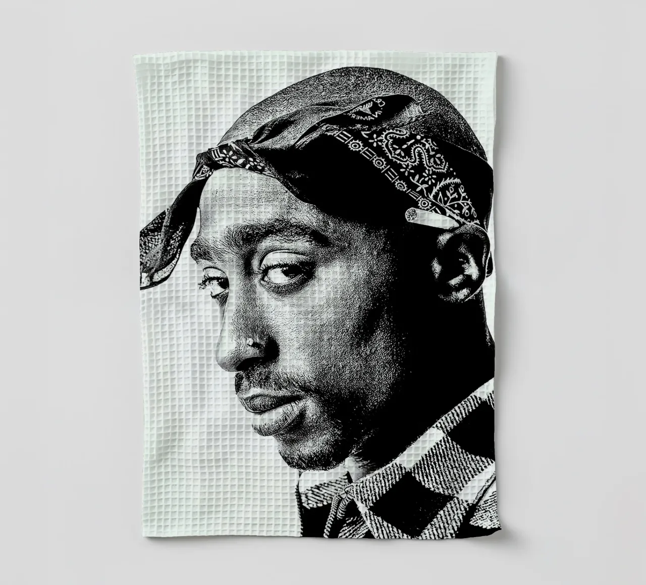 Tupac Shakur canovaccio da cucina da vanhesling