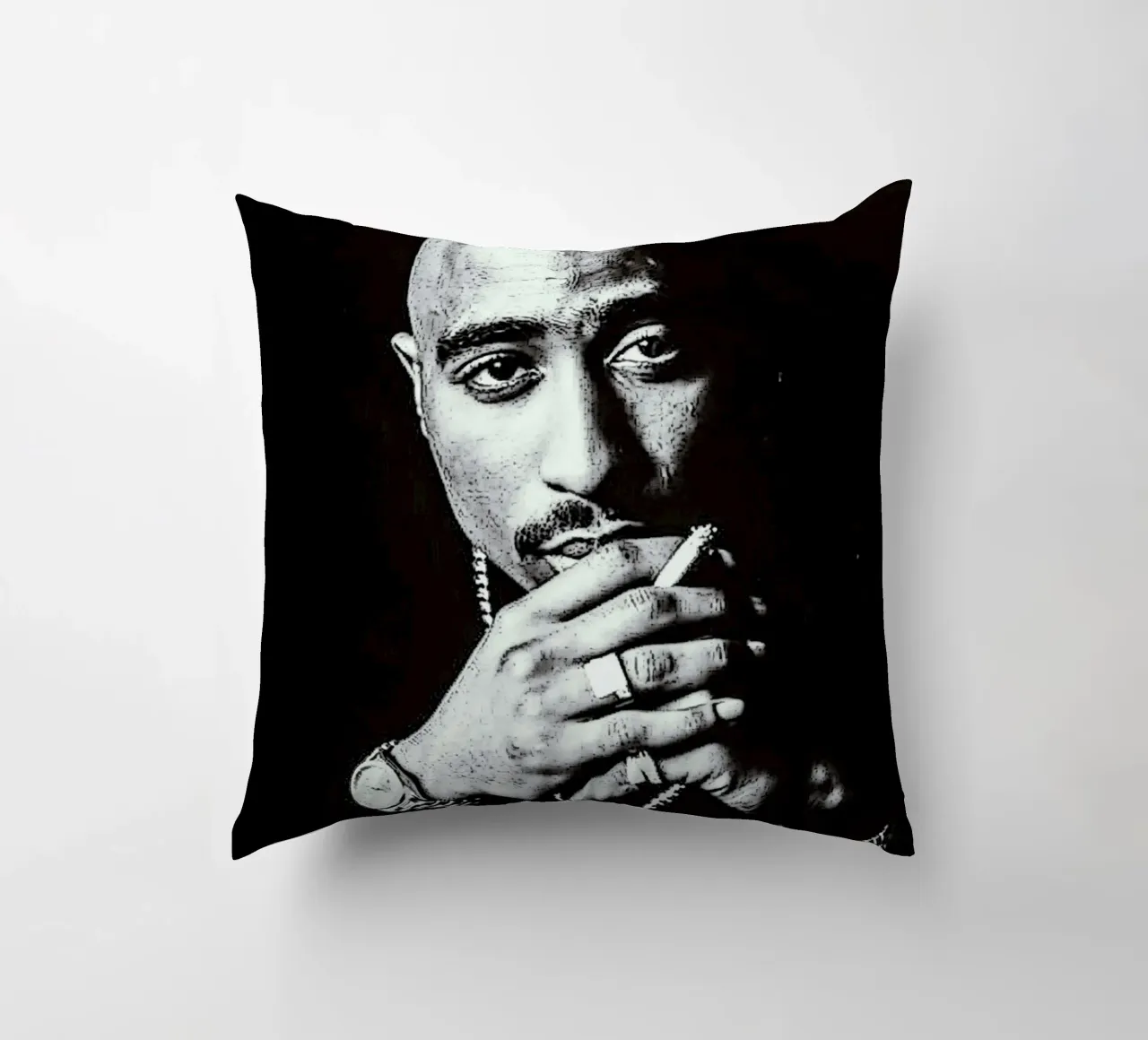 Tupac Shakur cuscino da vanhesling