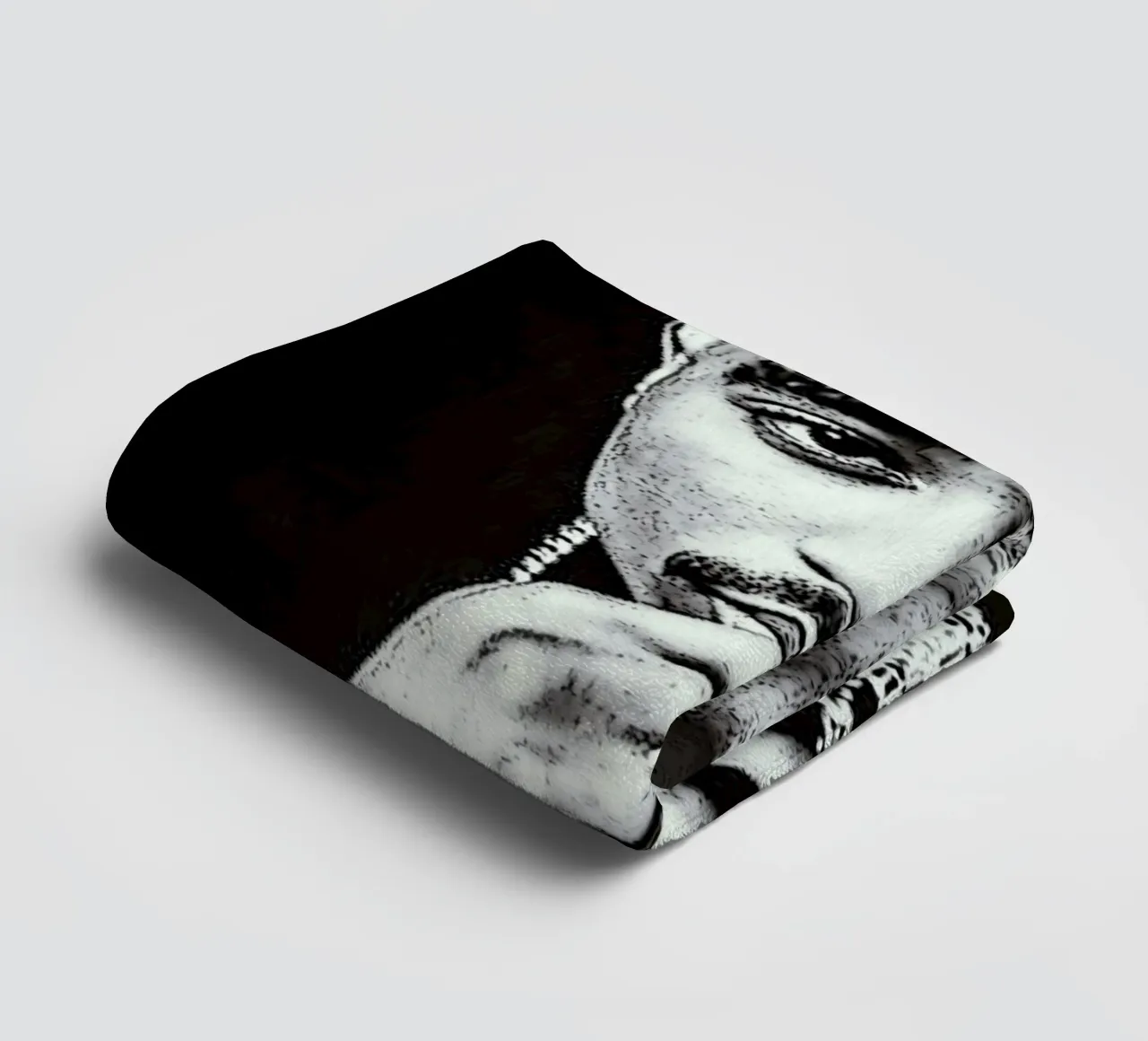 Tupac Shakur towel by vanhesling