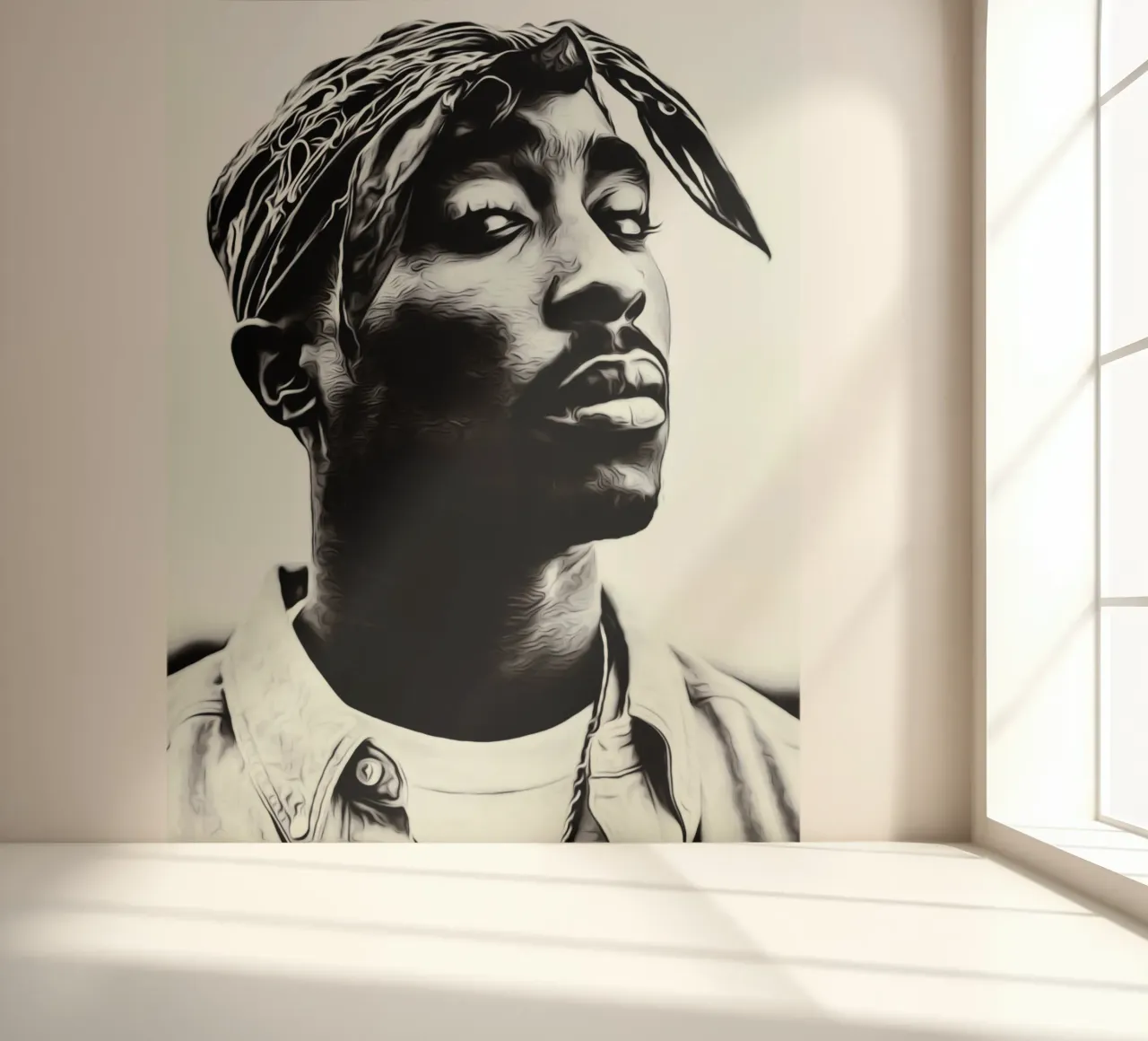Tupac Shakur photo wallpaper by vanhesling