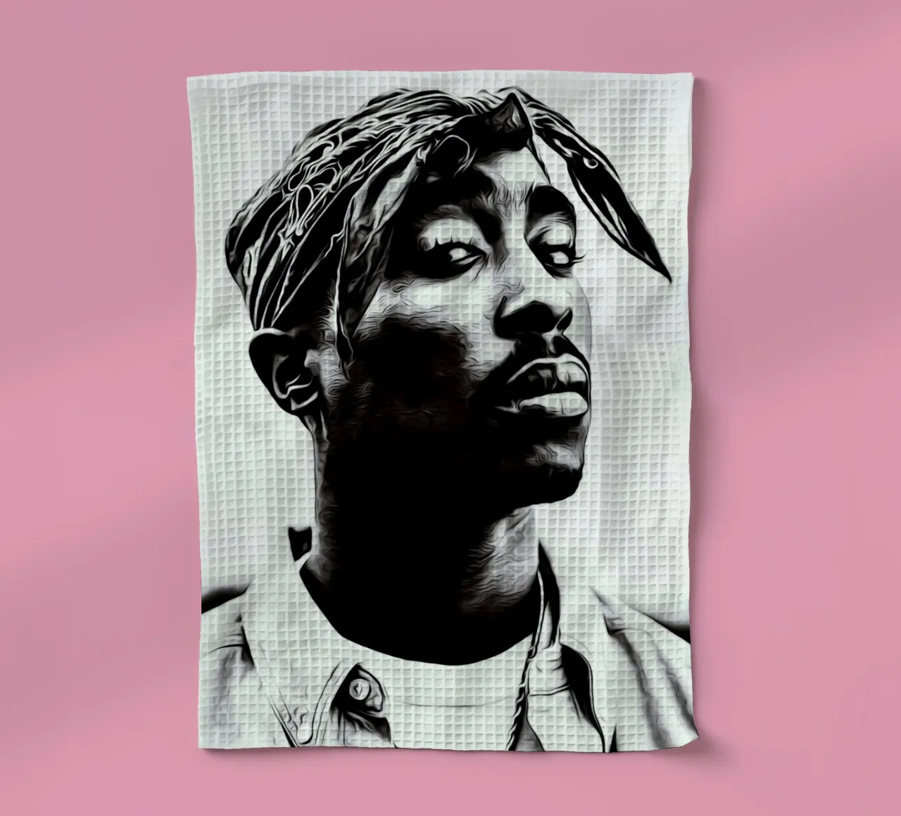 Tupac Shakur canovaccio da cucina da vanhesling