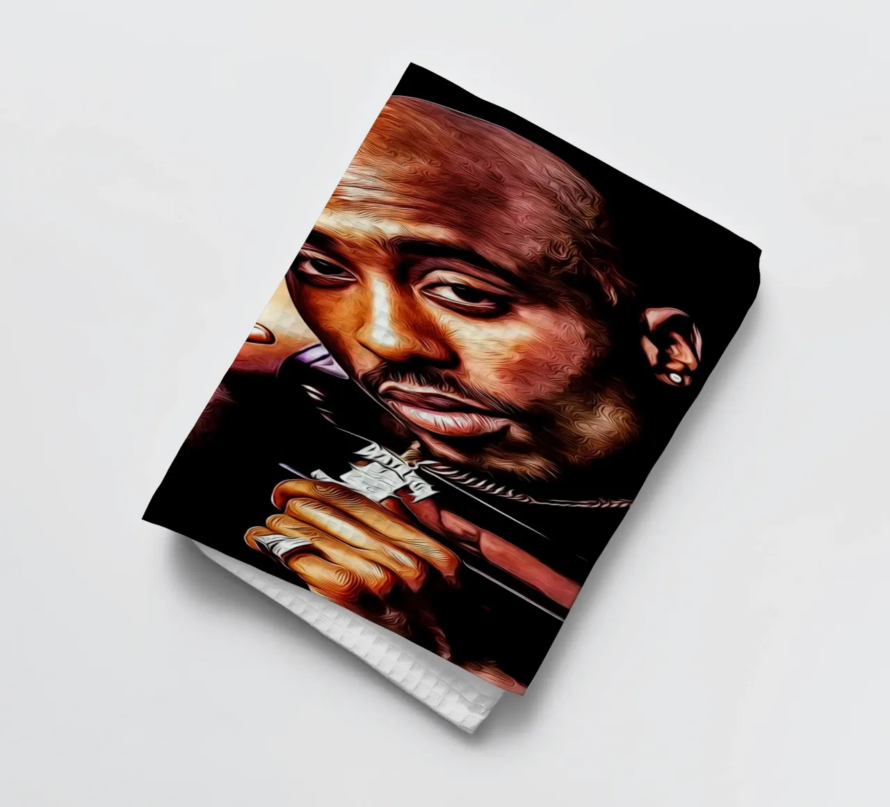 Tupac Shakur canovaccio da cucina da vanhesling