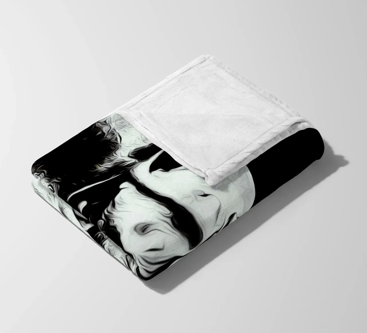 Tupac Shakur fleece blanket by vanhesling