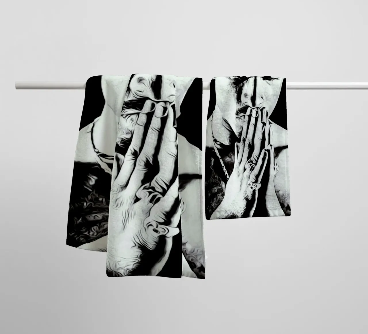 Tupac Shakur asciugamano da bagno da vanhesling