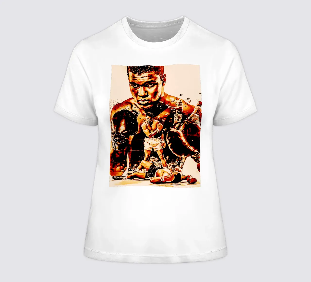 i più grandi pugili di tutti i tempi 2 t-shirt da donna da ontoseno
