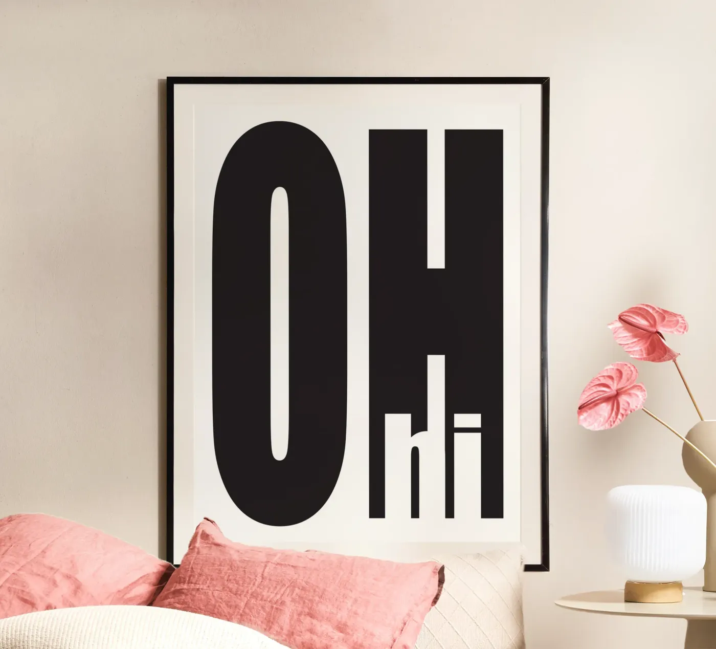 Oh hi poster da Form&Font
