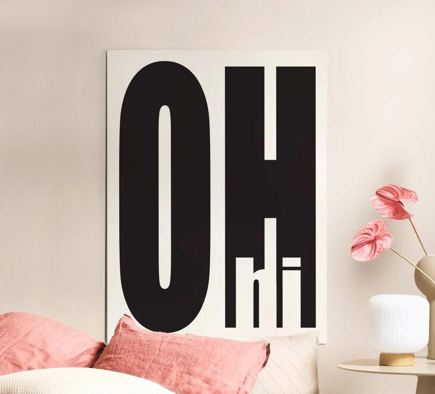 Oh hi poster da Form&Font