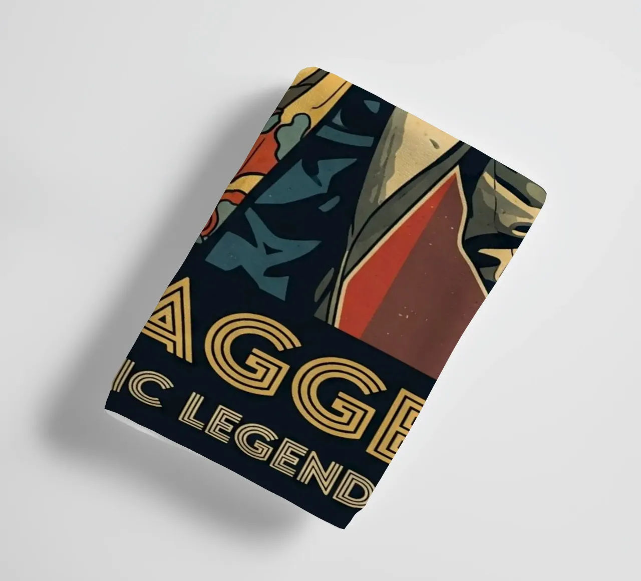 Mick Jagger vintage style asciugamano da bagno da Lembayung art