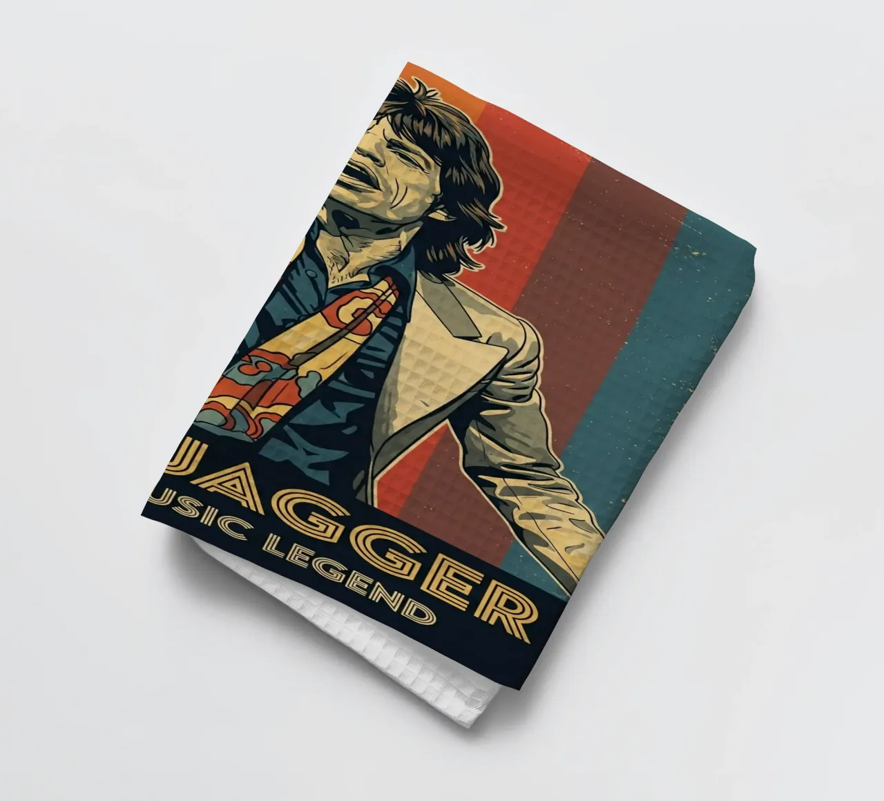 Mick Jagger vintage style canovaccio da cucina da Lembayung art