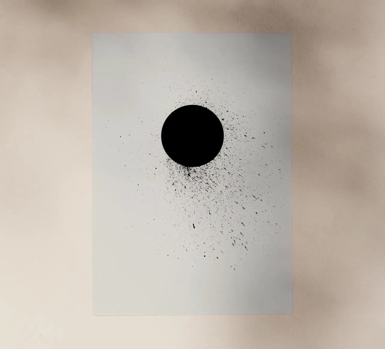 Leegte backlit folie van Rose Beck Art