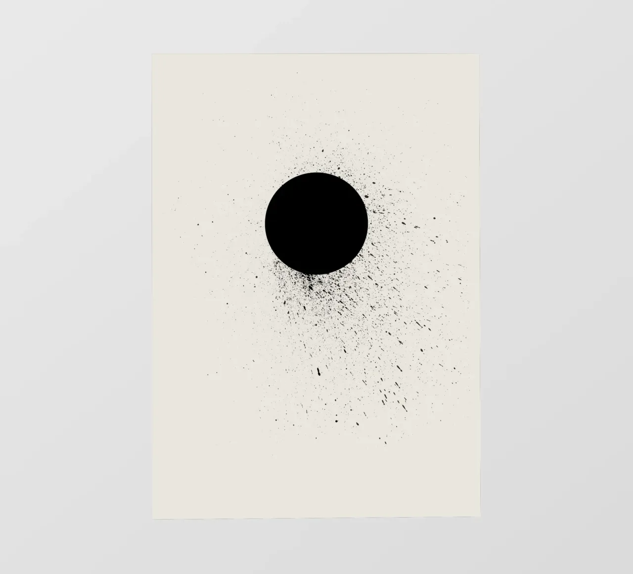 Leegte backlit folie van Rose Beck Art