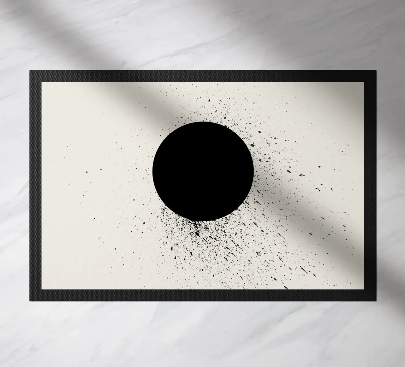 Leegte deurmat van Rose Beck Art