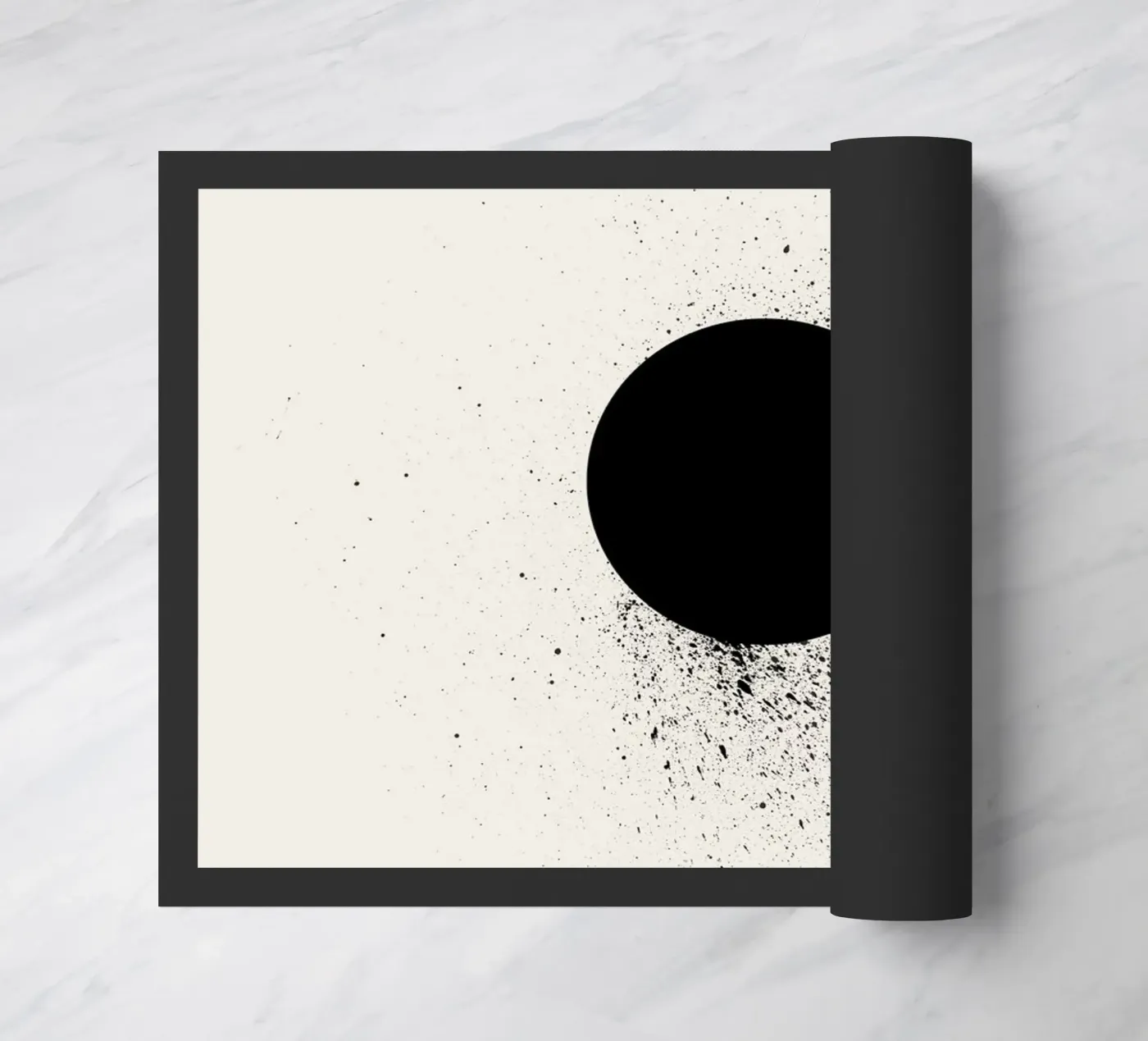 Leegte deurmat van Rose Beck Art