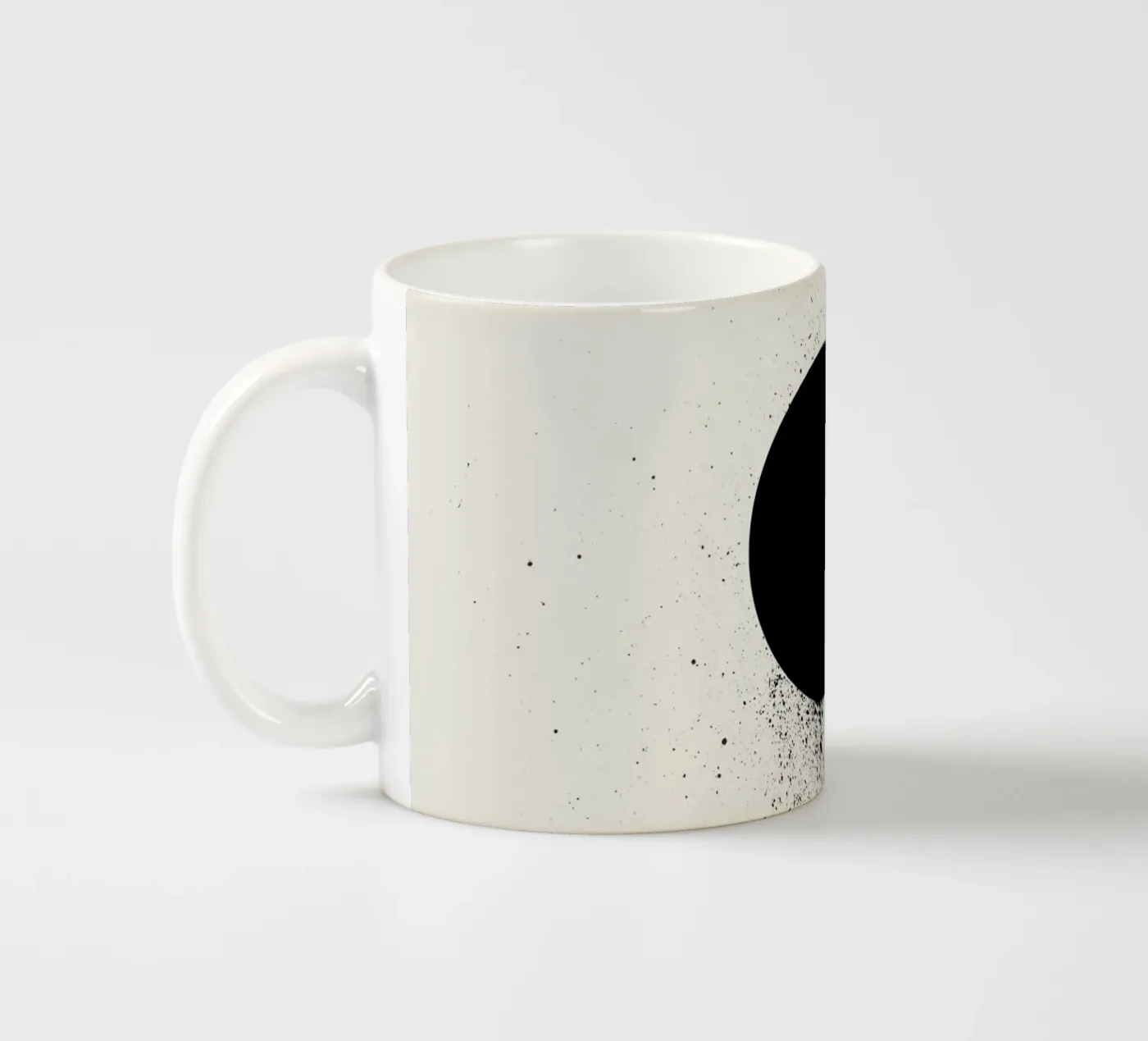 Void ceramic mug by Rose Beck Art