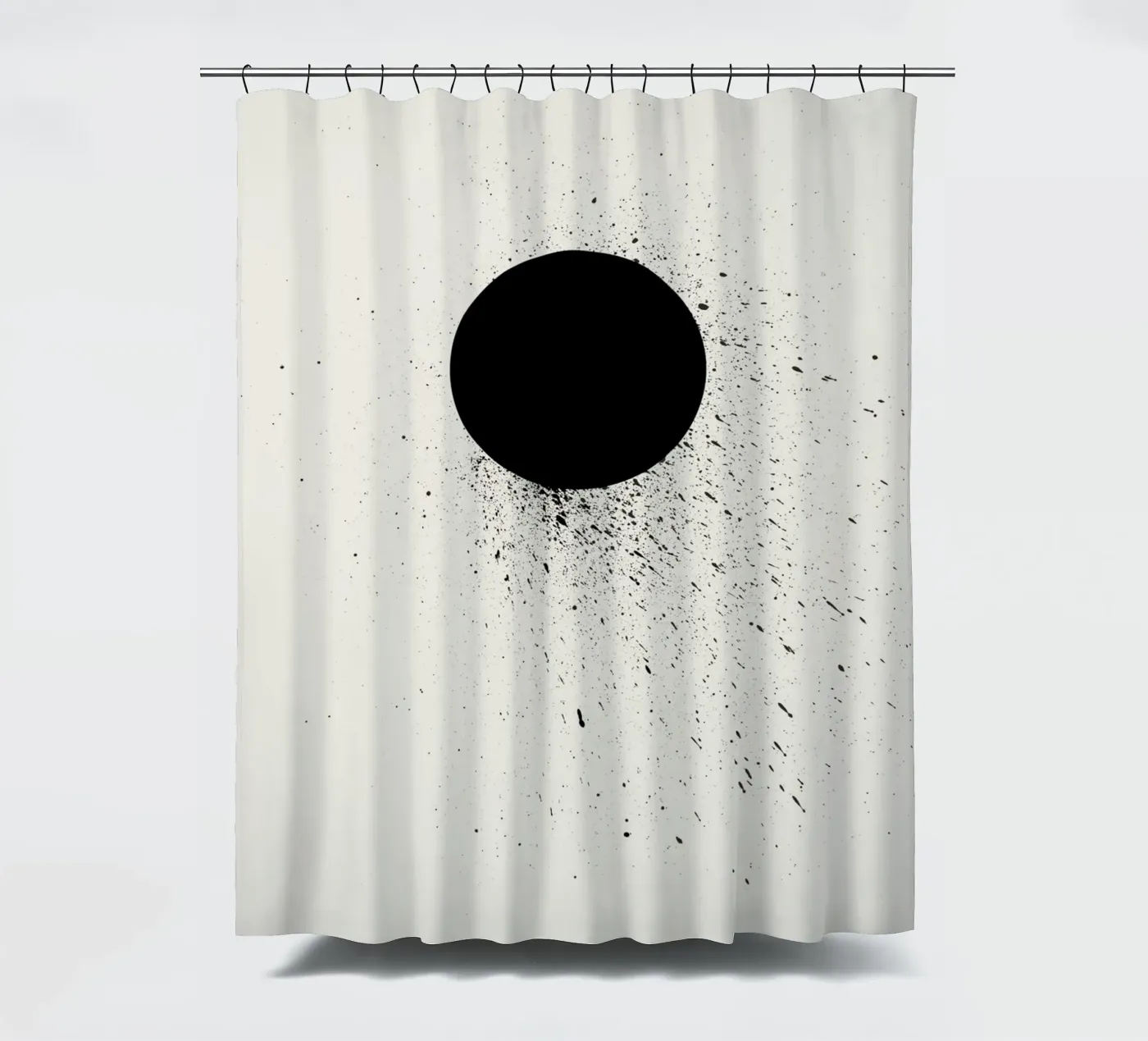 Leegte douchegordijn van Rose Beck Art