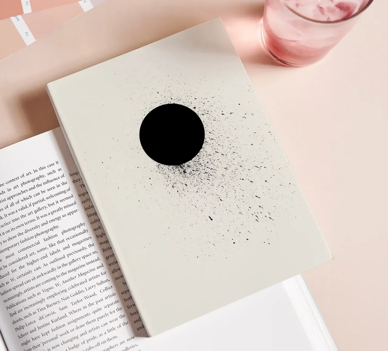 Void notebook by Rose Beck Art