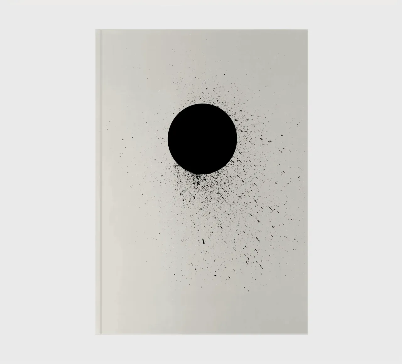 Void notebook by Rose Beck Art