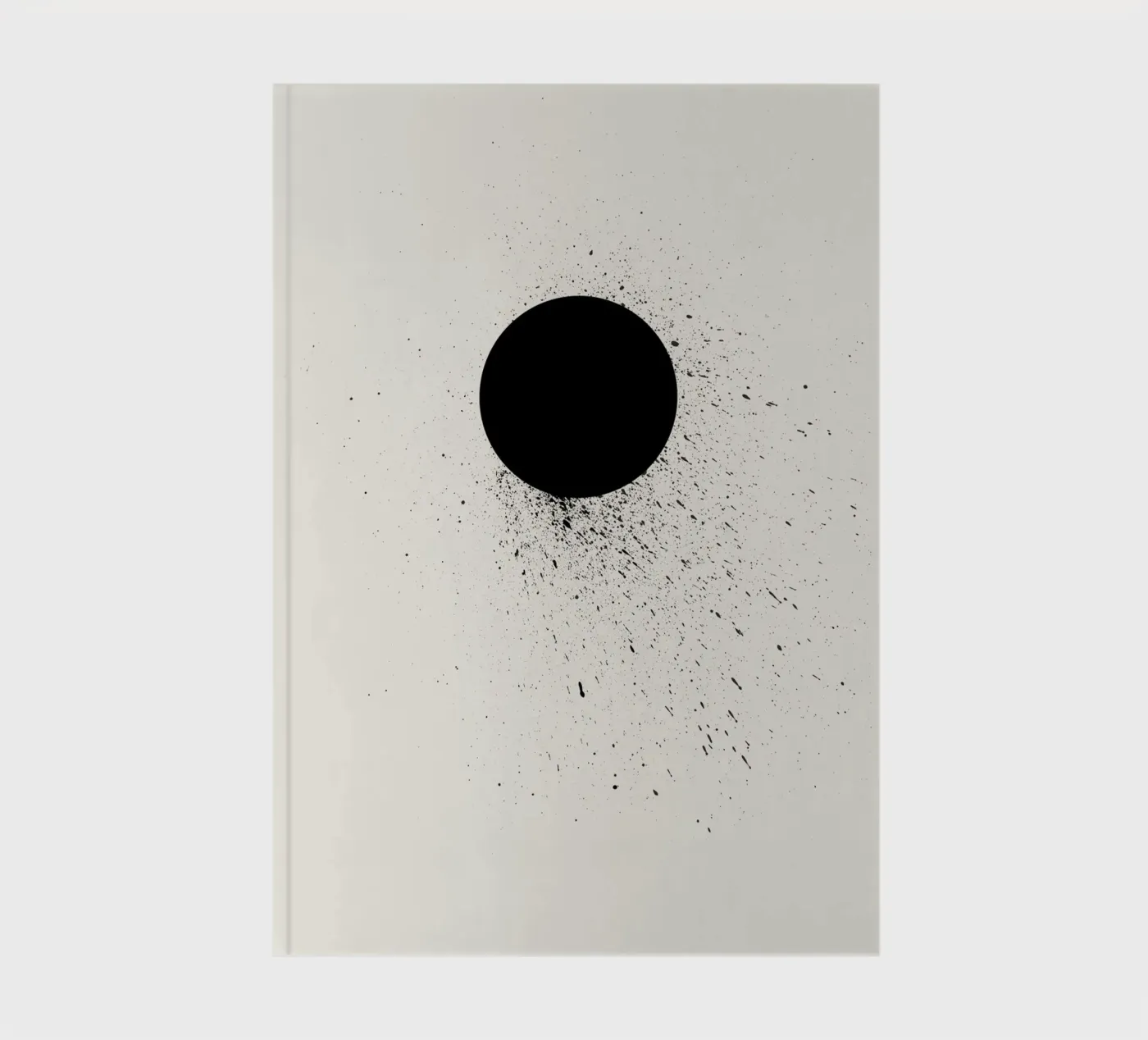 Void notebook by Rose Beck Art