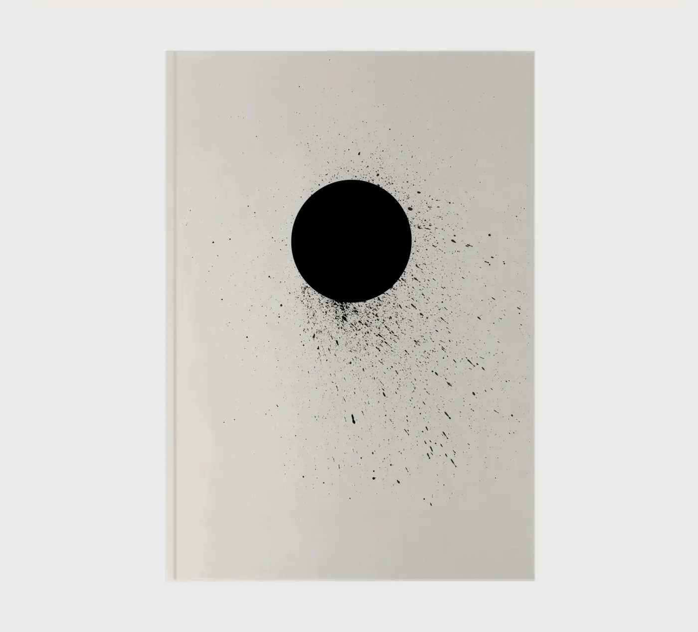 Void notebook by Rose Beck Art