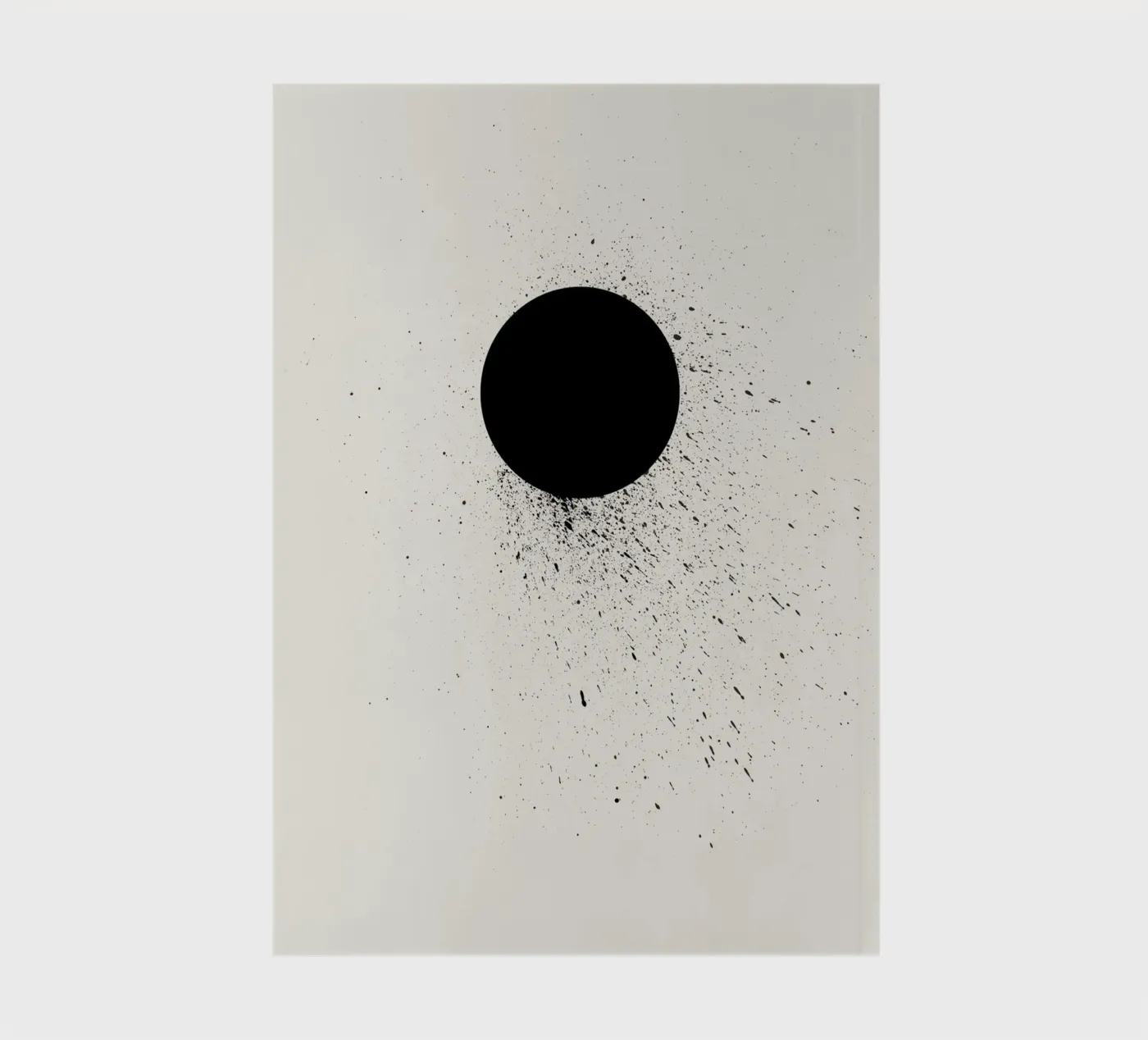 Void notebook by Rose Beck Art