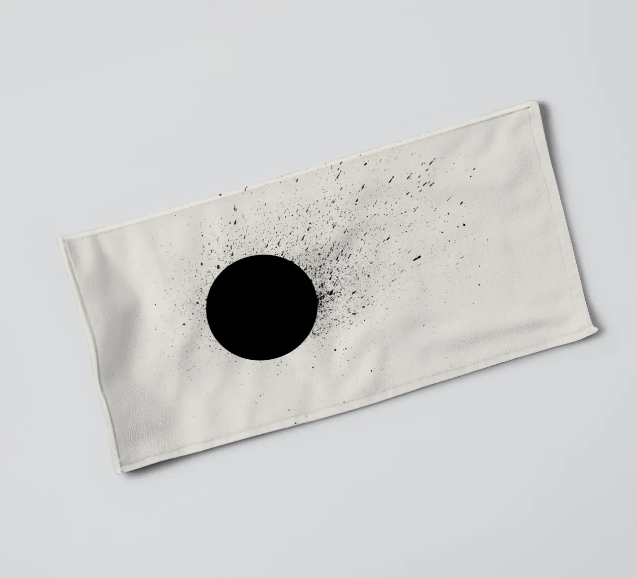 Void towel by Rose Beck Art