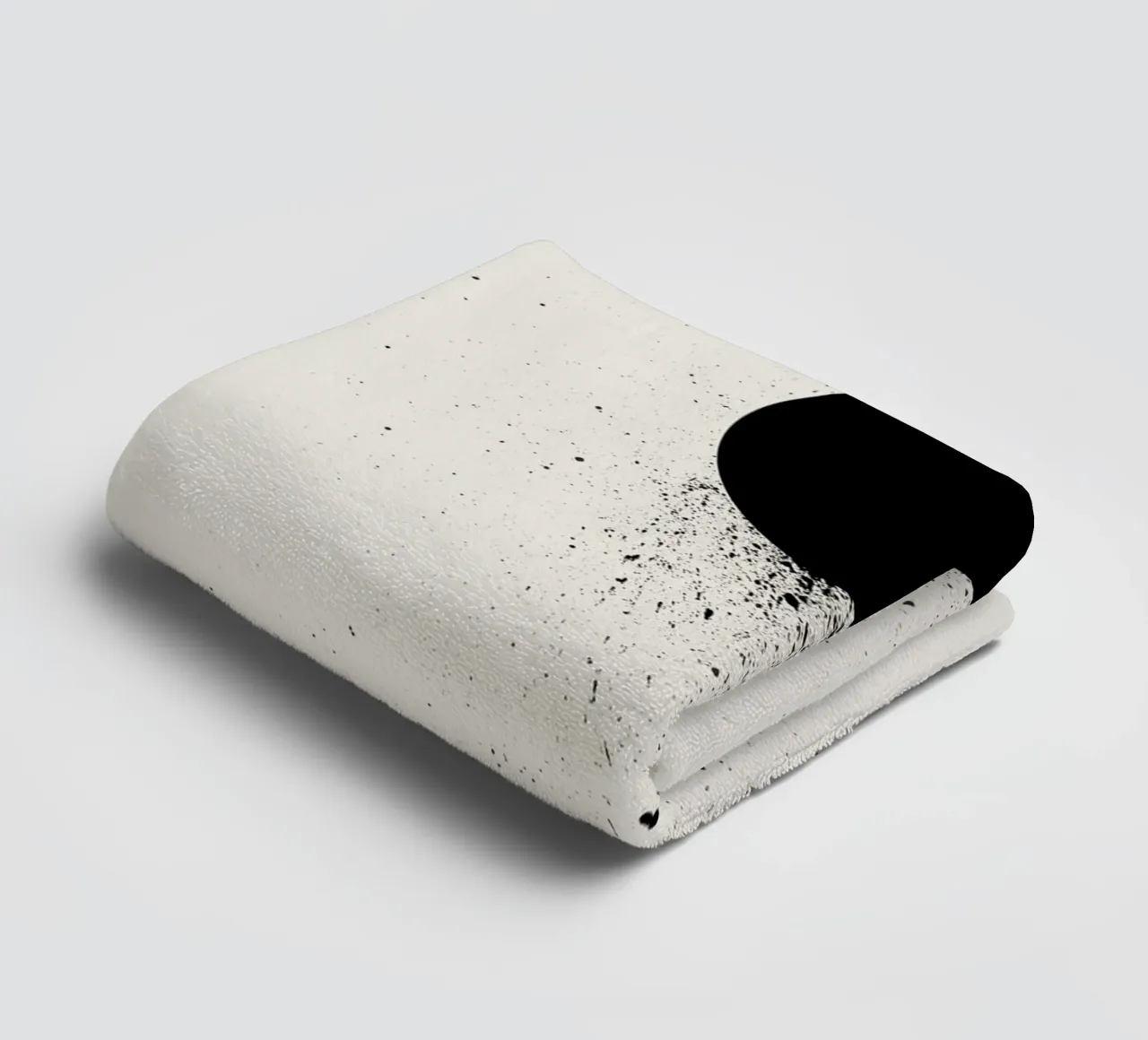 Void towel by Rose Beck Art