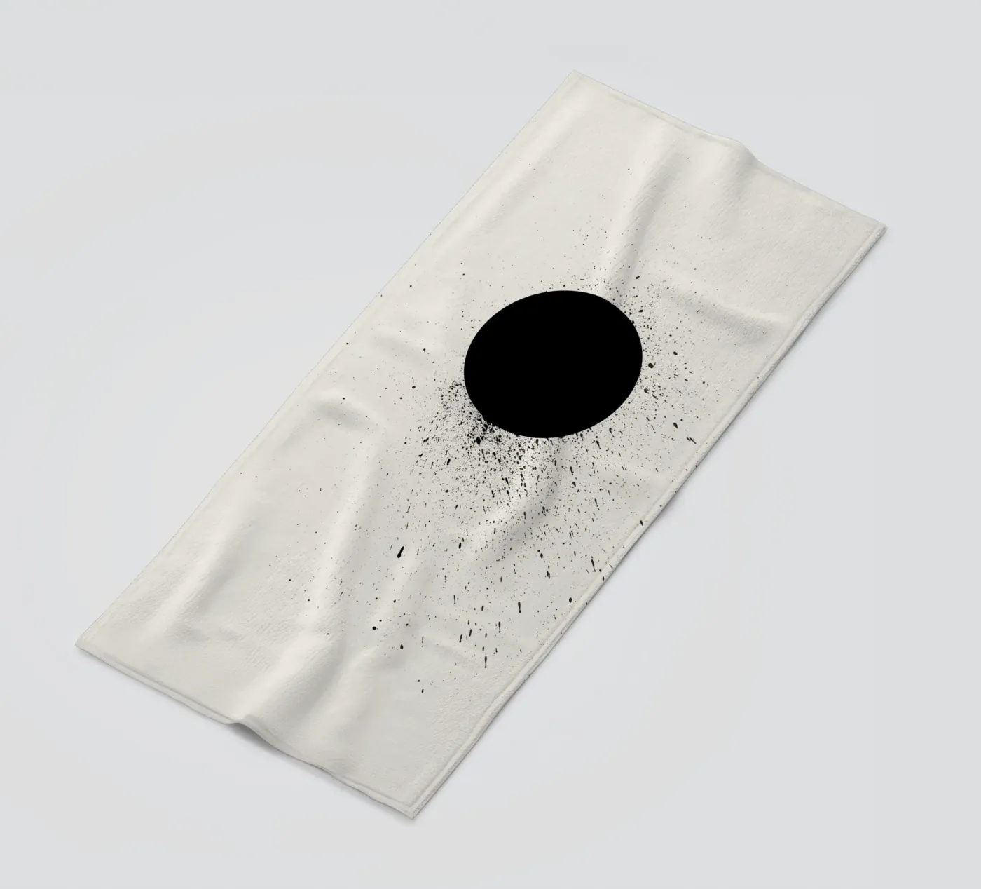 Leegte strandhanddoek van Rose Beck Art