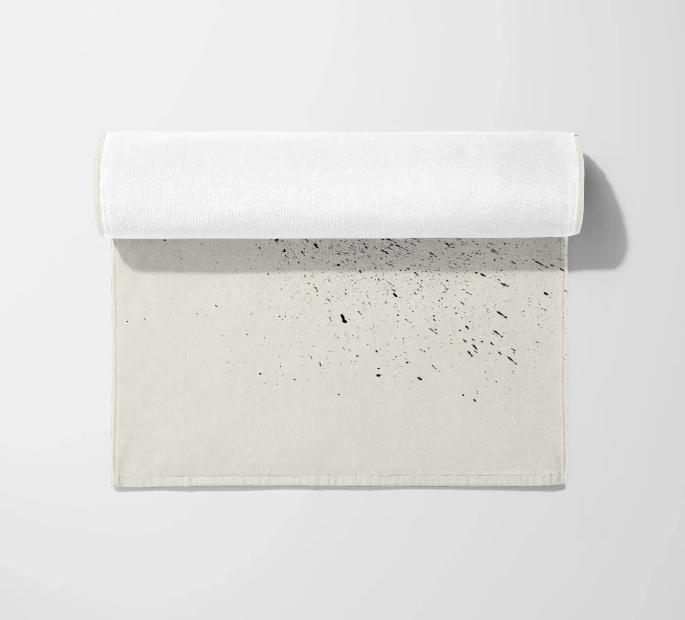 Leegte strandhanddoek van Rose Beck Art