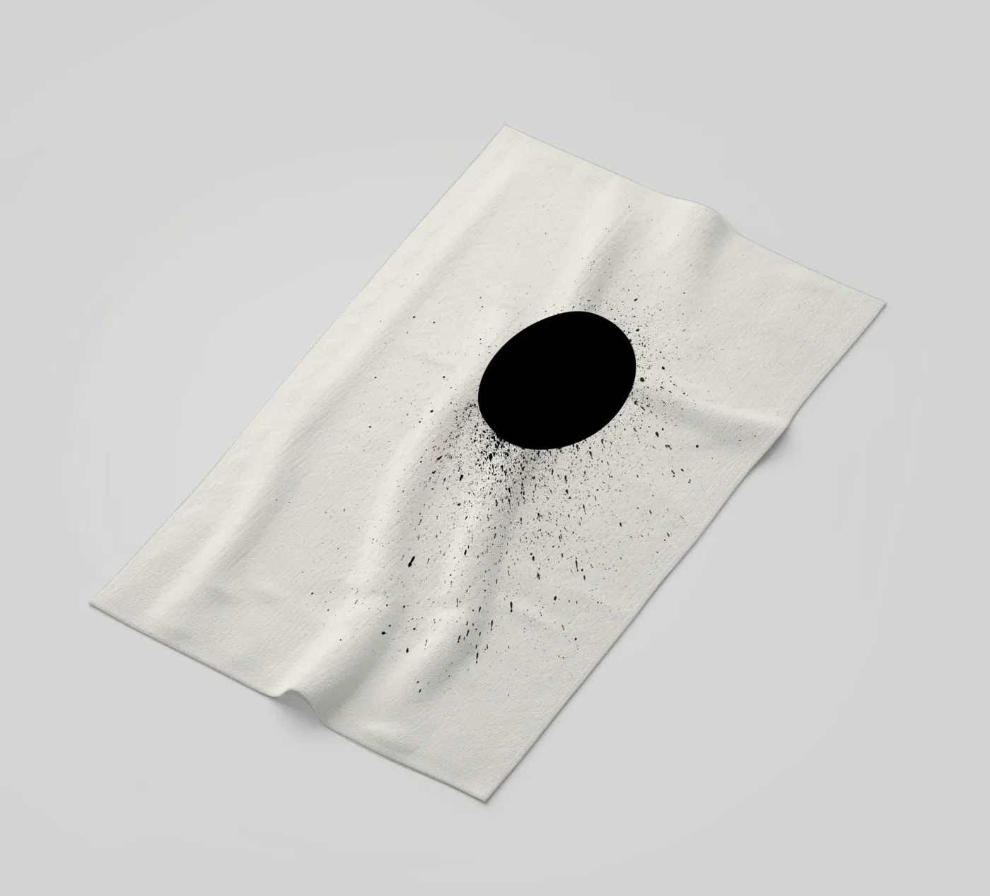 Leegte strandhanddoek van Rose Beck Art