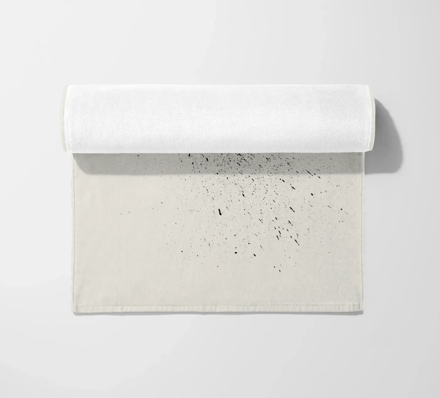 Leegte strandhanddoek van Rose Beck Art