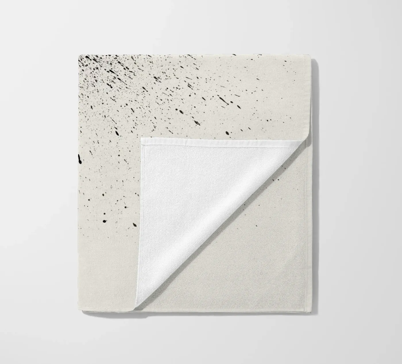 Leegte strandhanddoek van Rose Beck Art
