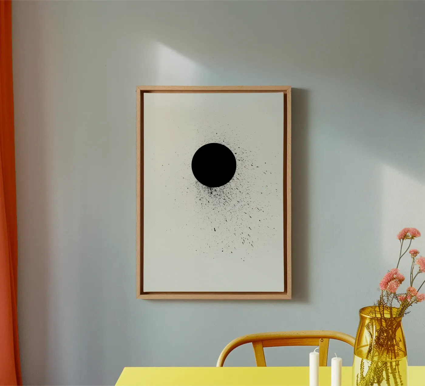 Void canvas van Rose Beck Art