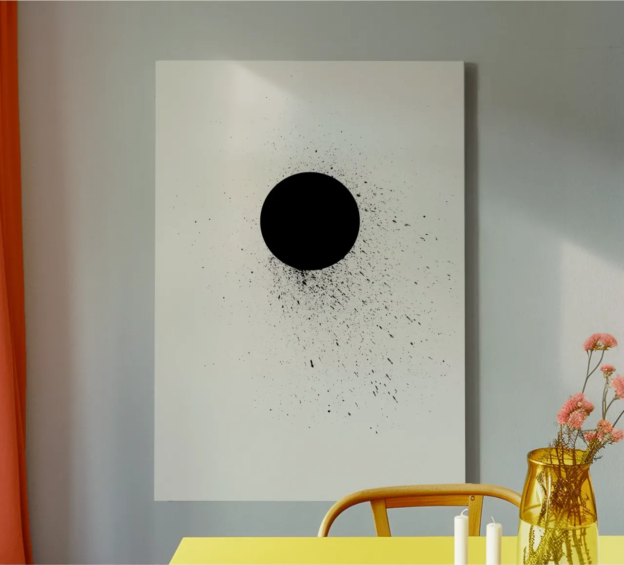 Void canvas by Rose Beck Art