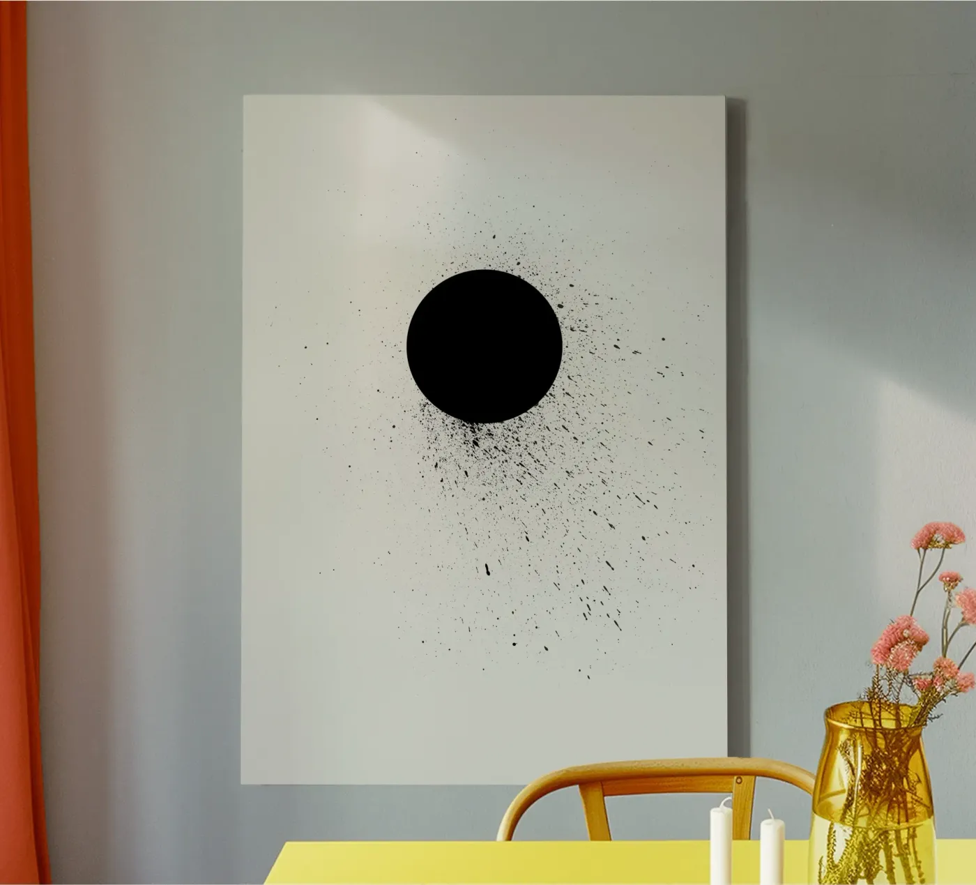 Void canvas van Rose Beck Art