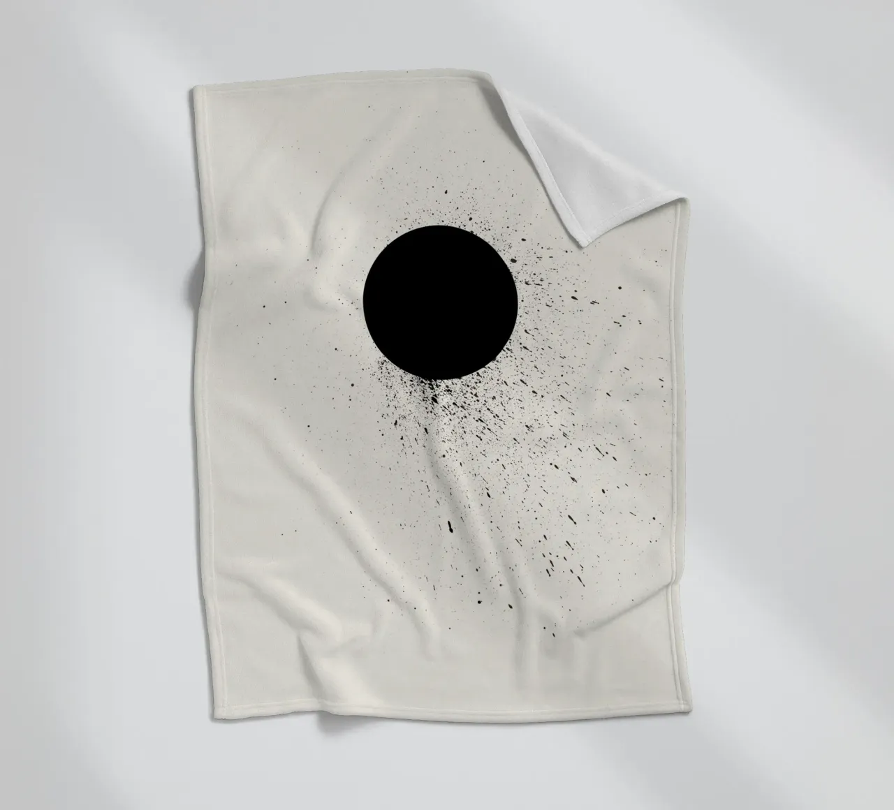 Void fleece blanket by Rose Beck Art