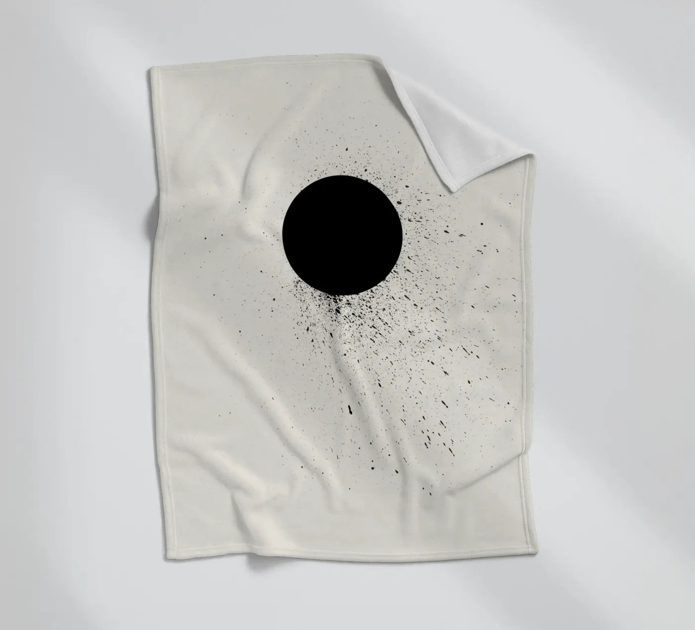 Void fleece blanket by Rose Beck Art
