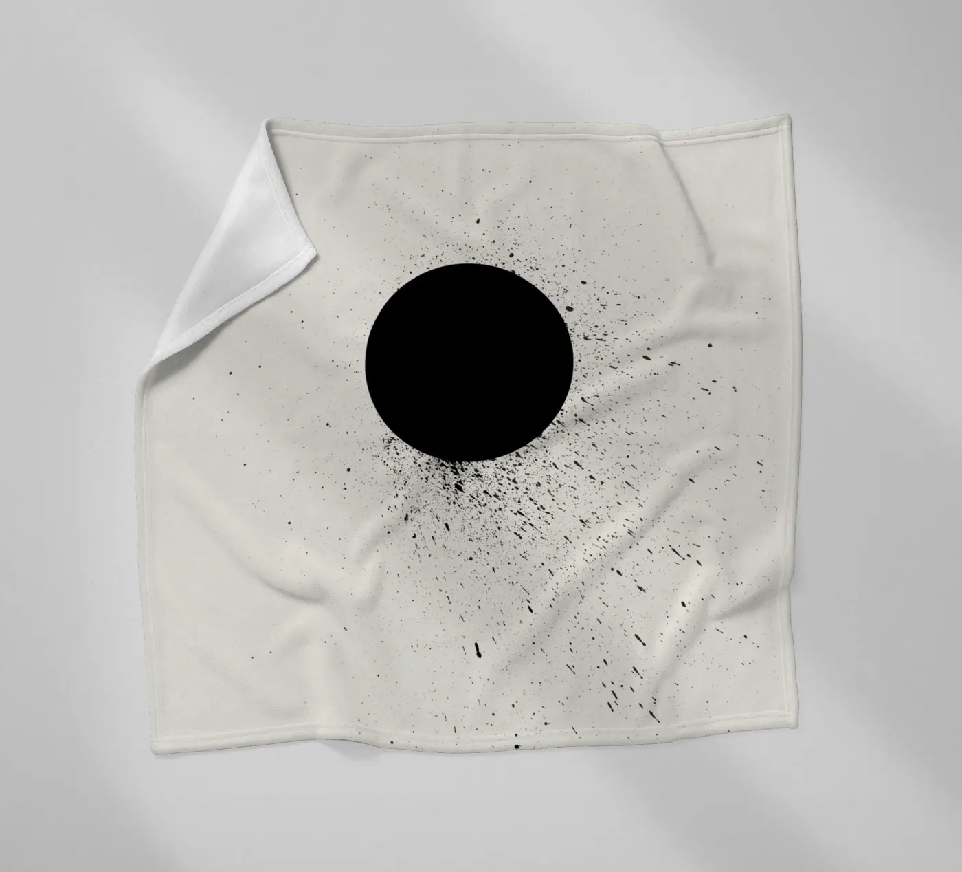 Void fleece blanket by Rose Beck Art