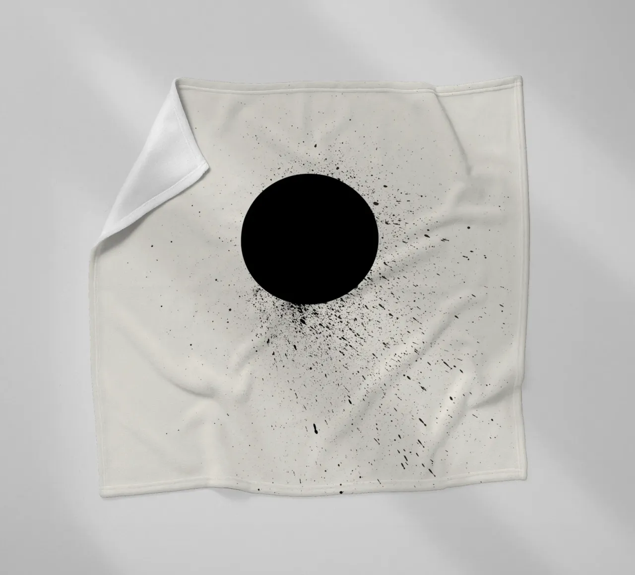 Void fleece blanket by Rose Beck Art