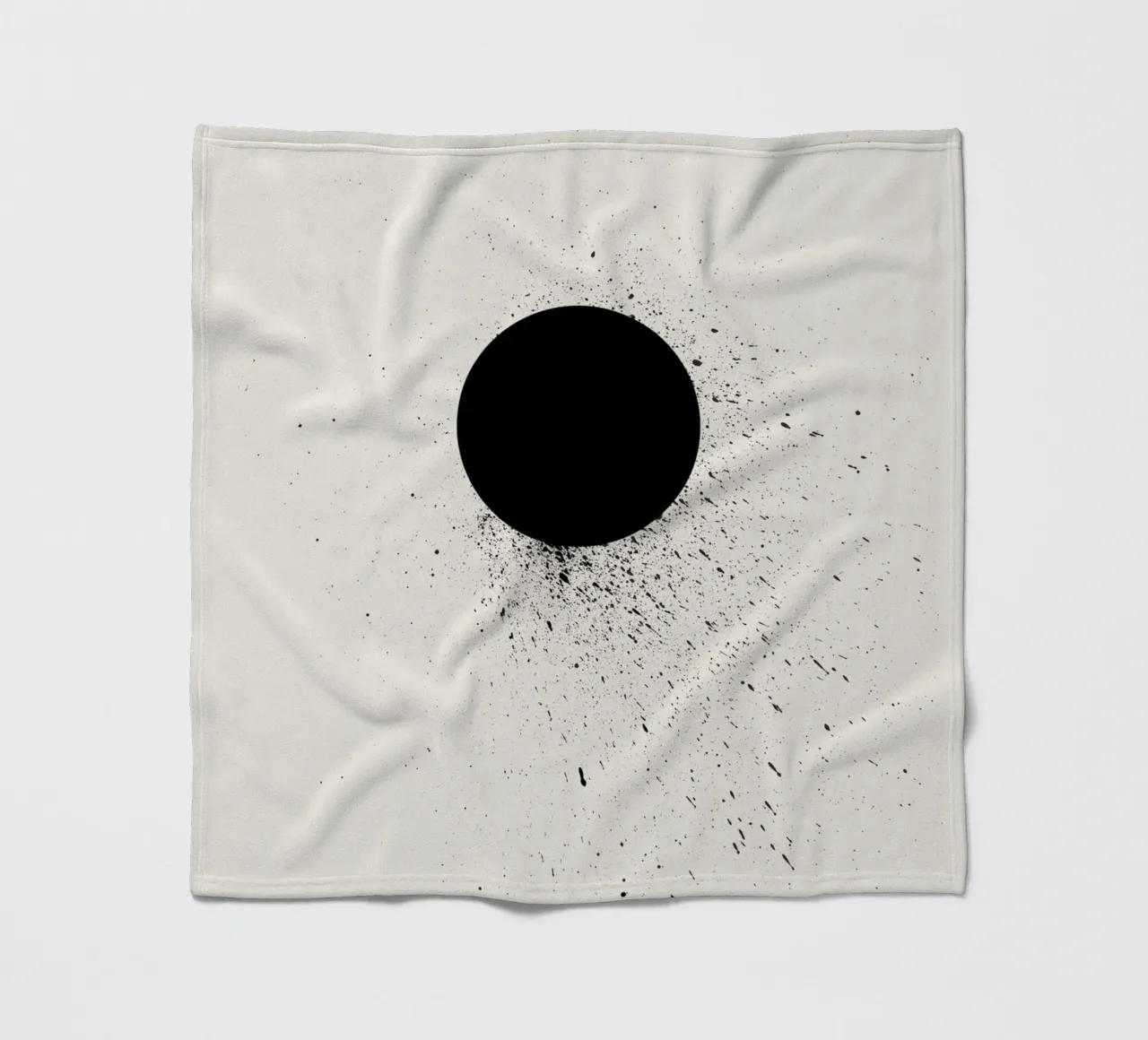 Void fleece blanket by Rose Beck Art