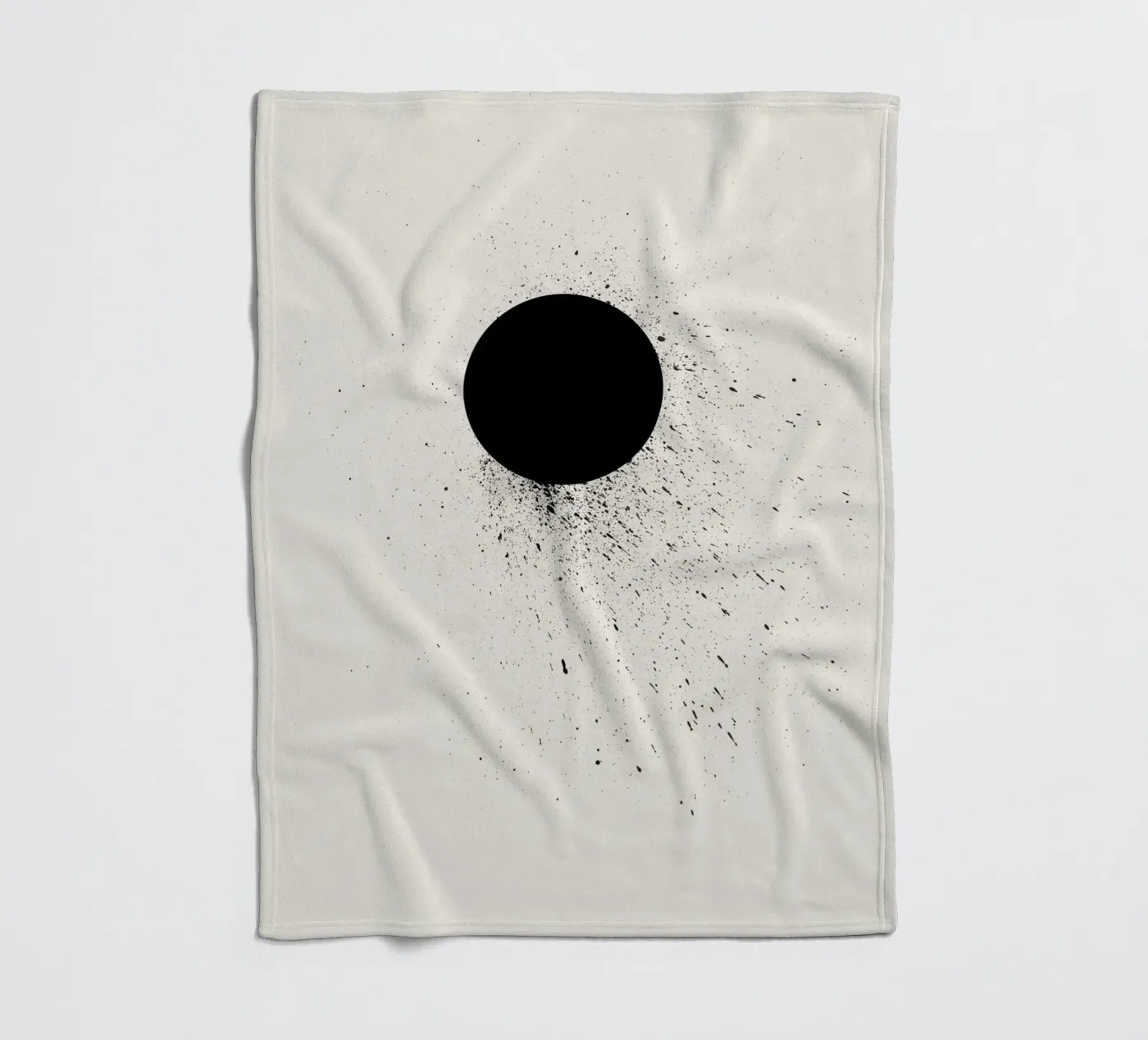 Void fleece blanket by Rose Beck Art