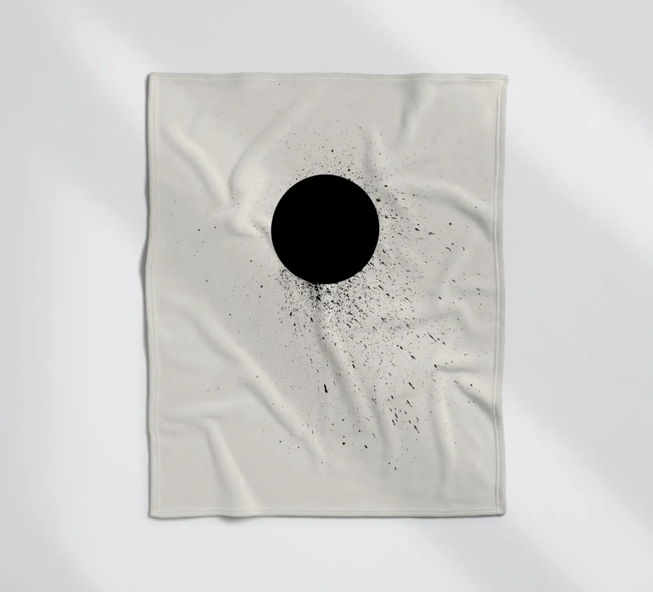 Void fleece blanket by Rose Beck Art