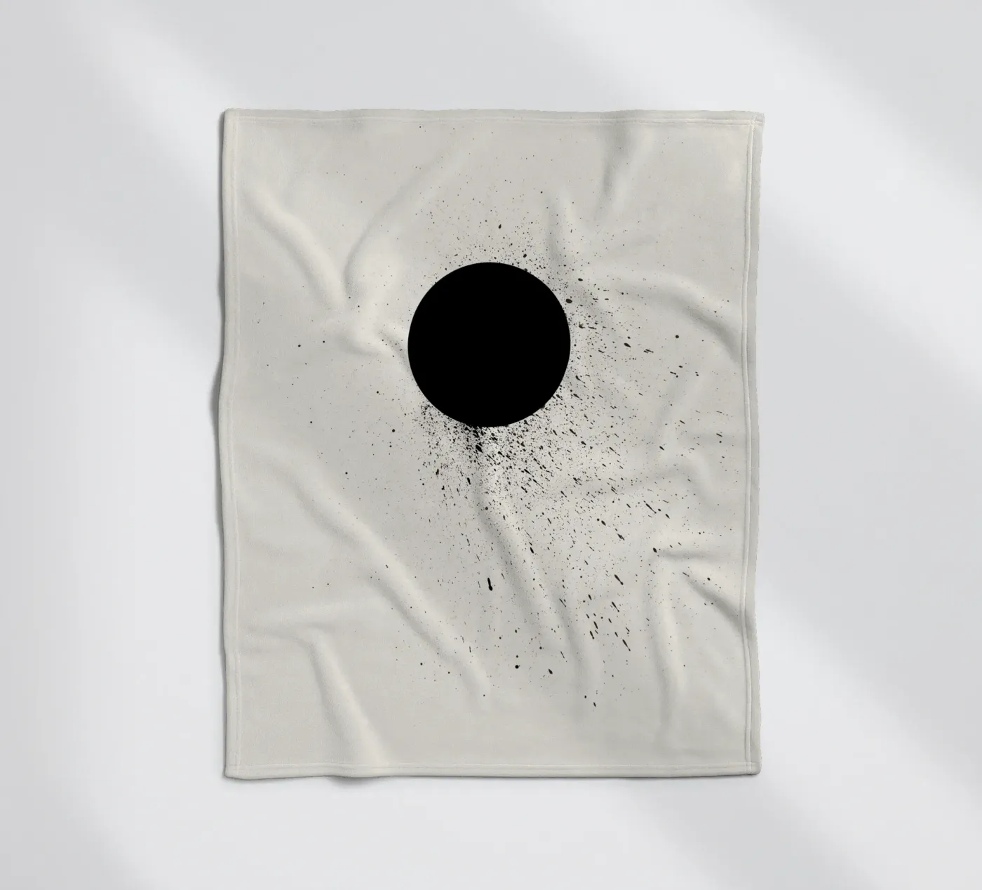 Void fleece blanket by Rose Beck Art