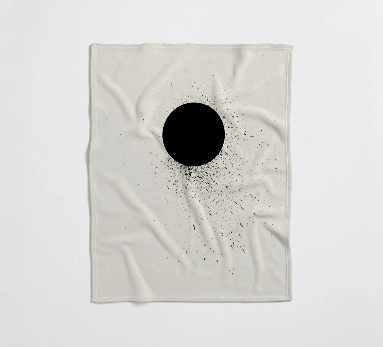 Void fleece blanket by Rose Beck Art