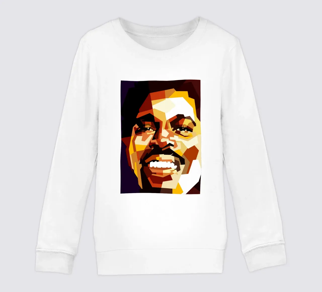 Billy Ocean 80s Pop Singer kids sweatshirt by Artkreator
