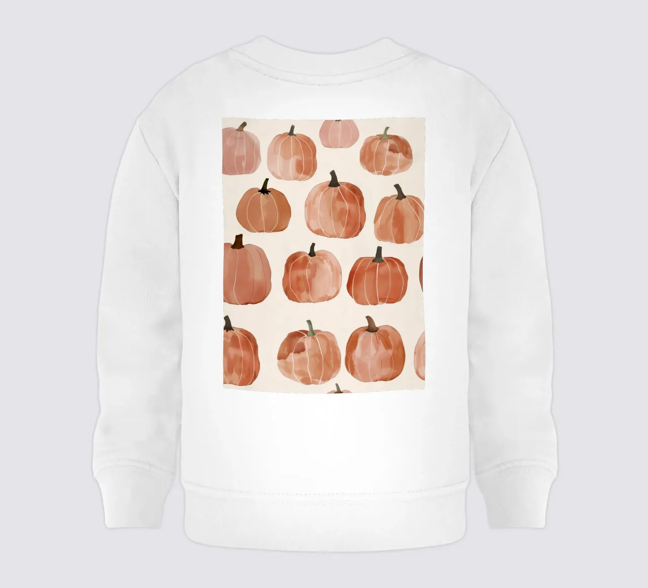 Boho Autunno Zucche Accogliente Cottagecore Autunno Illustrazione felpa neonato da Gentle Echoes Art